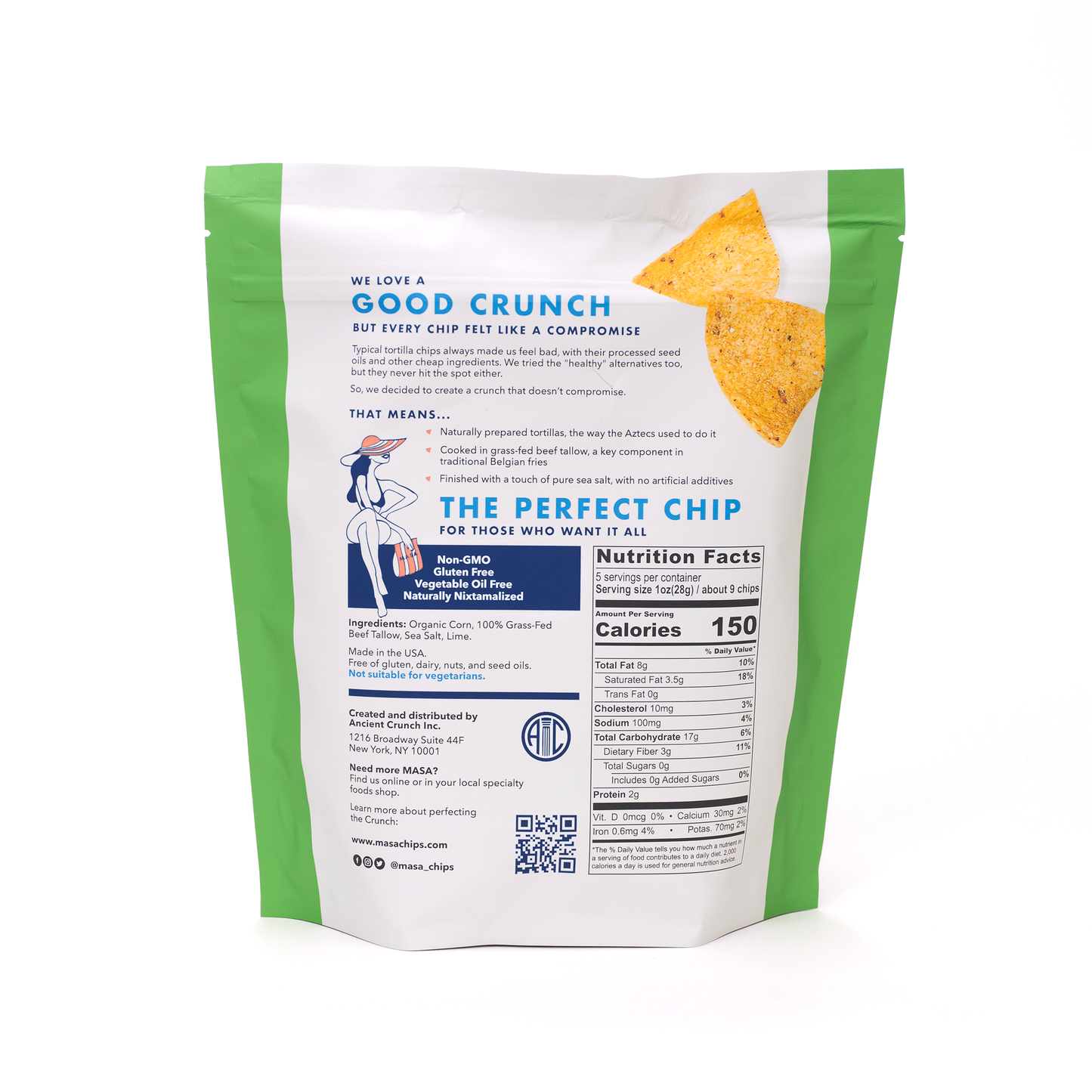 MASA Tortilla Chips - 5oz Bag