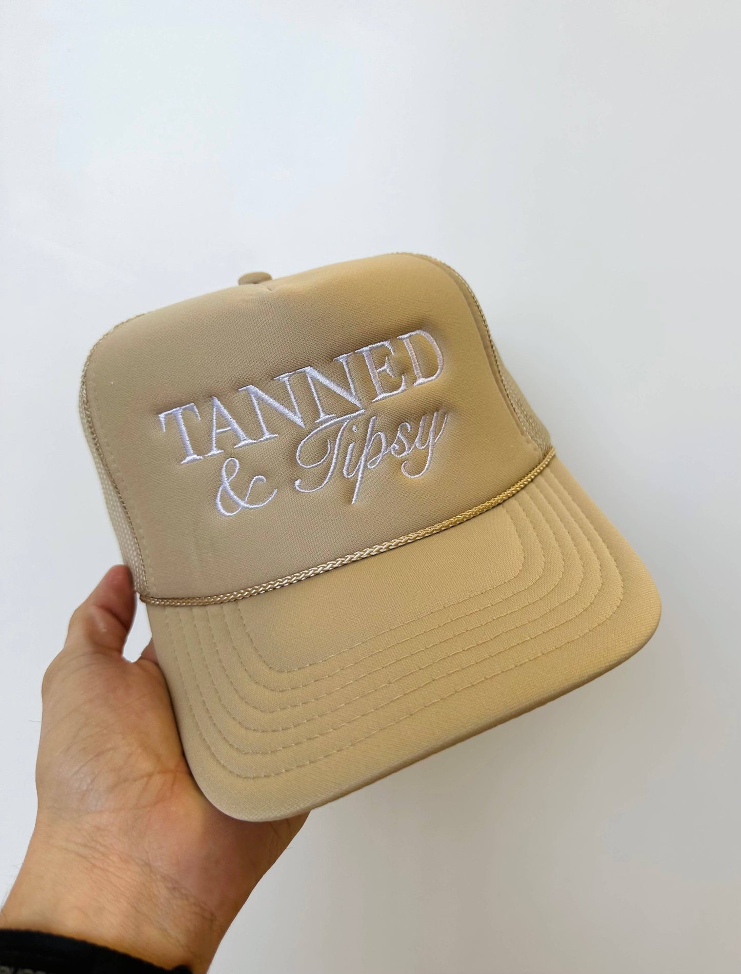 Tanned & Tipsy - Embroidery Hat