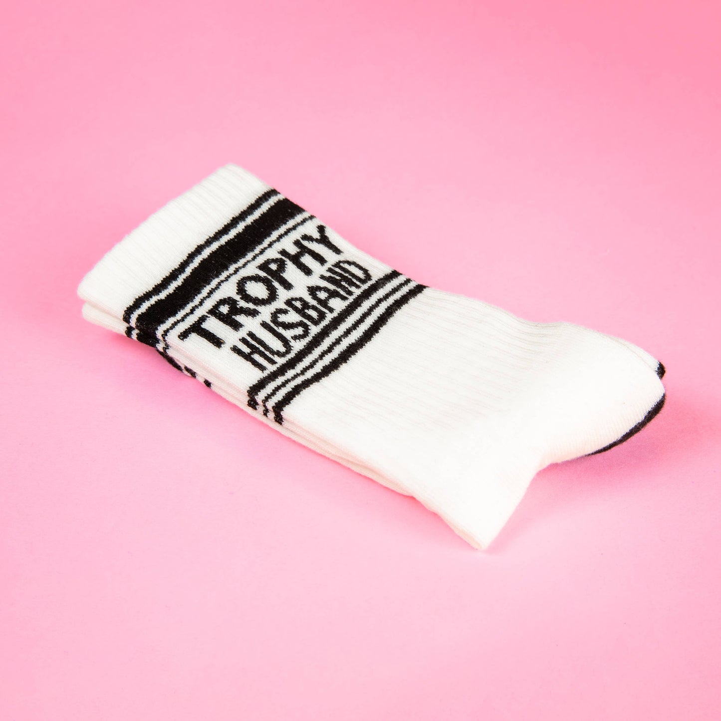 Trophy Husband Gym Crew Socks